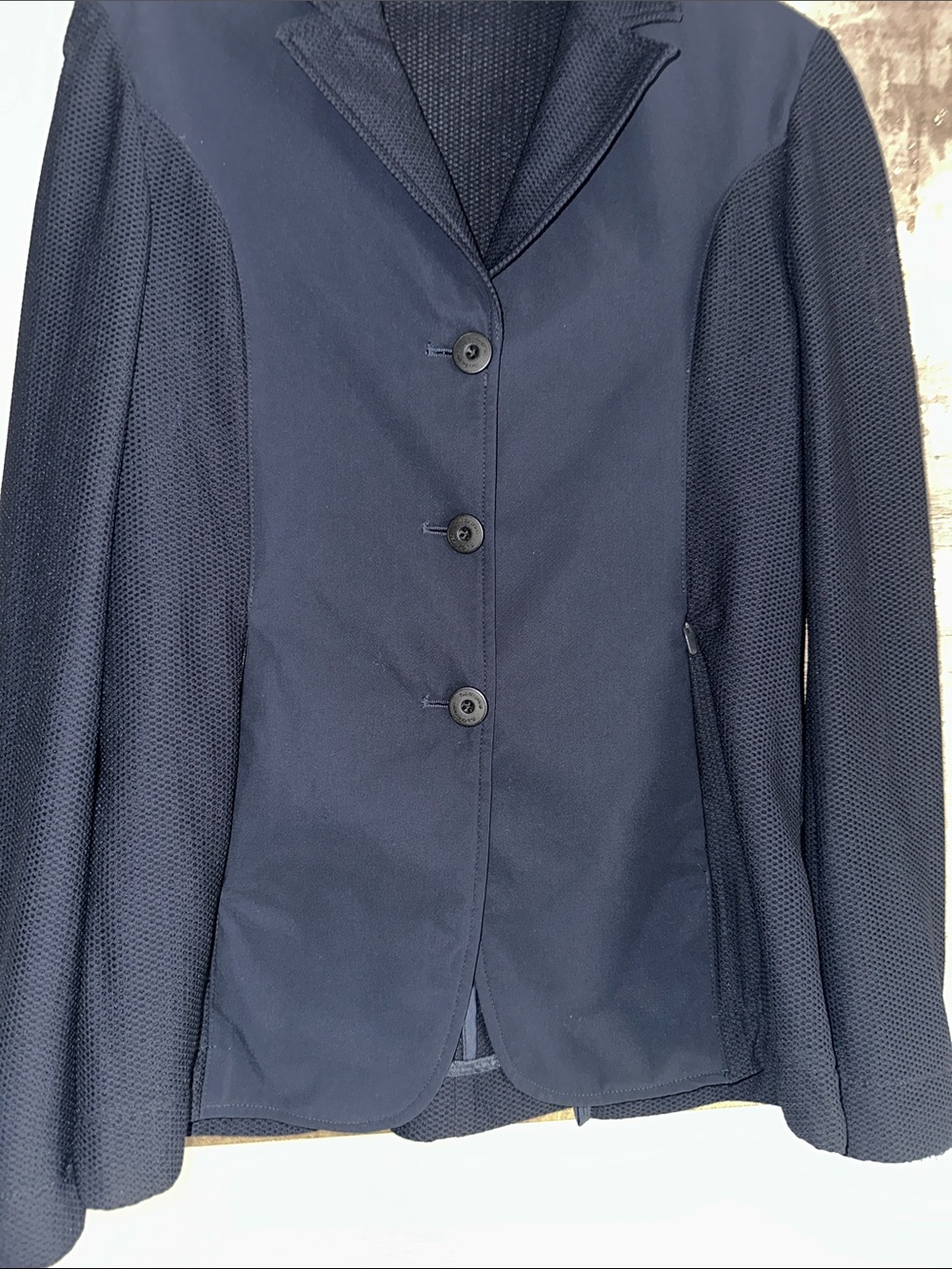 Beautiful RJ Classics English Show Coat equestrian horses - Navy - Picture 4 of 7